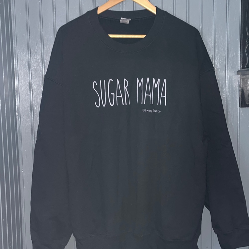 SUGAR MAMA, Bakery Tee Co Crew Neck Sweatshirt